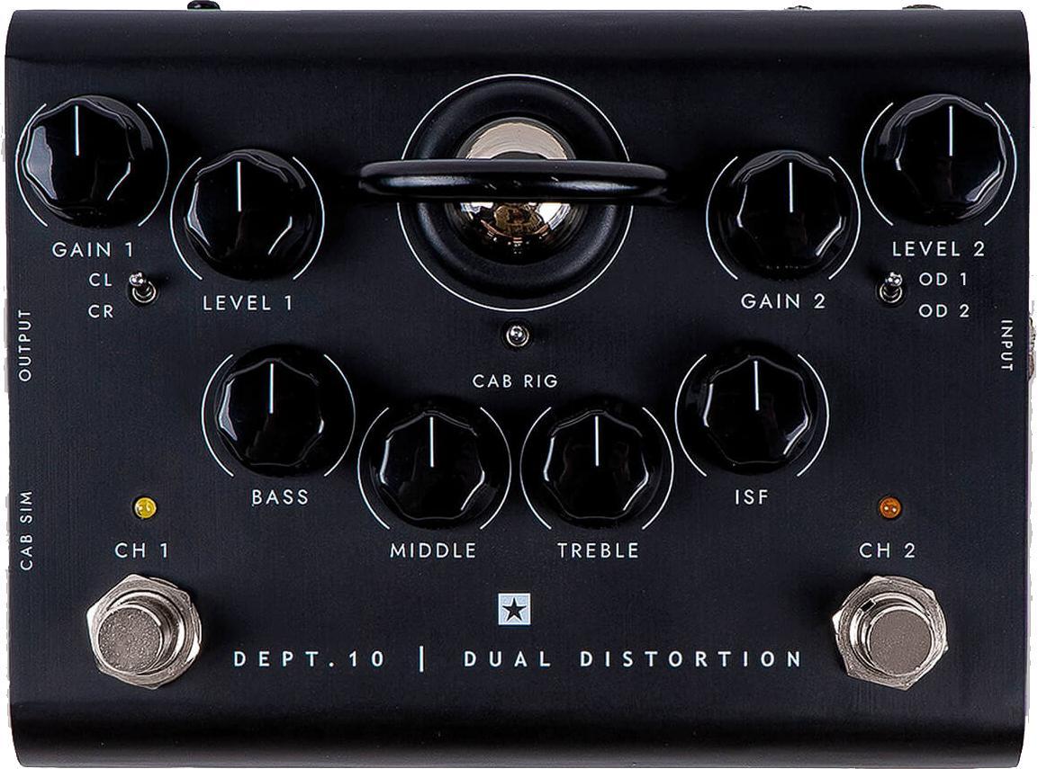 Pédale overdrive / distortion / fuzz Blackstar Dept. 10 Dual Distortion