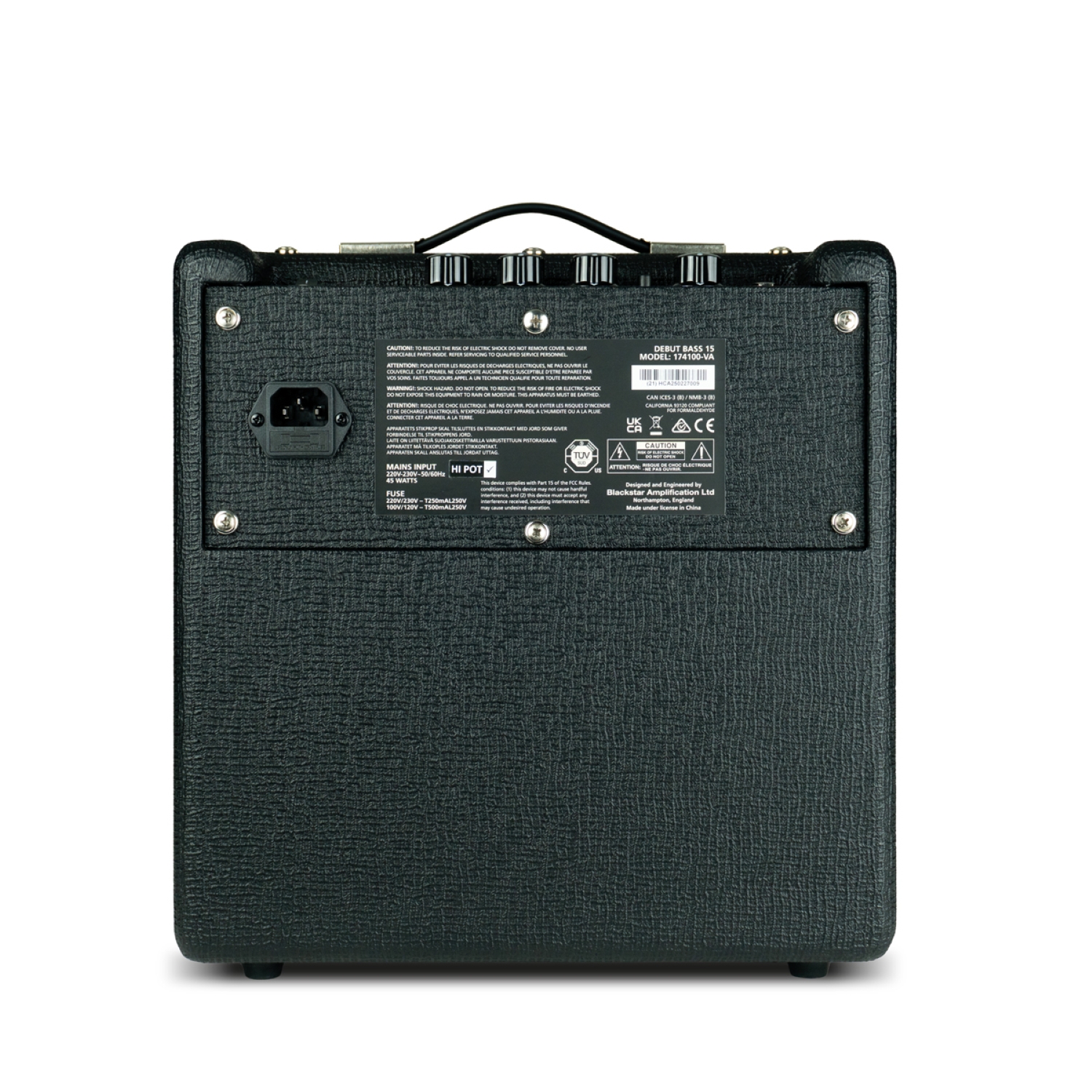 Blackstar Debut Bass 15 1x6.5 15w - Combo Ampli Basse - Variation 2