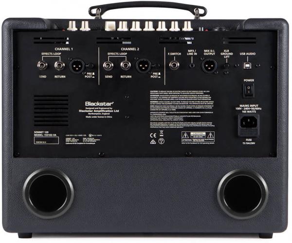 Combo ampli acoustique Blackstar Sonnet 120 Acoustic Amplifier - Black