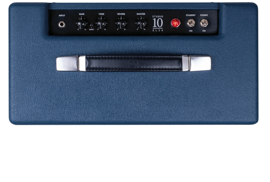 Blackstar Studio 10 El34 Ltd 10w 1x12 Royal Blue - Ampli Guitare Électrique Combo - Variation 2