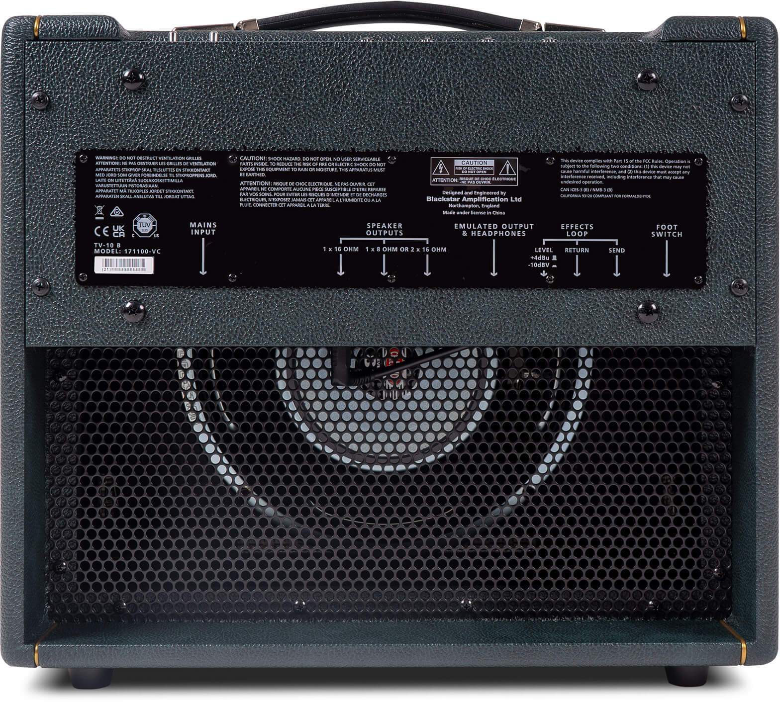 Blackstar Tv10b 1x12 Combo 10w El34 1x12 - Ampli Guitare Électrique Combo - Variation 1