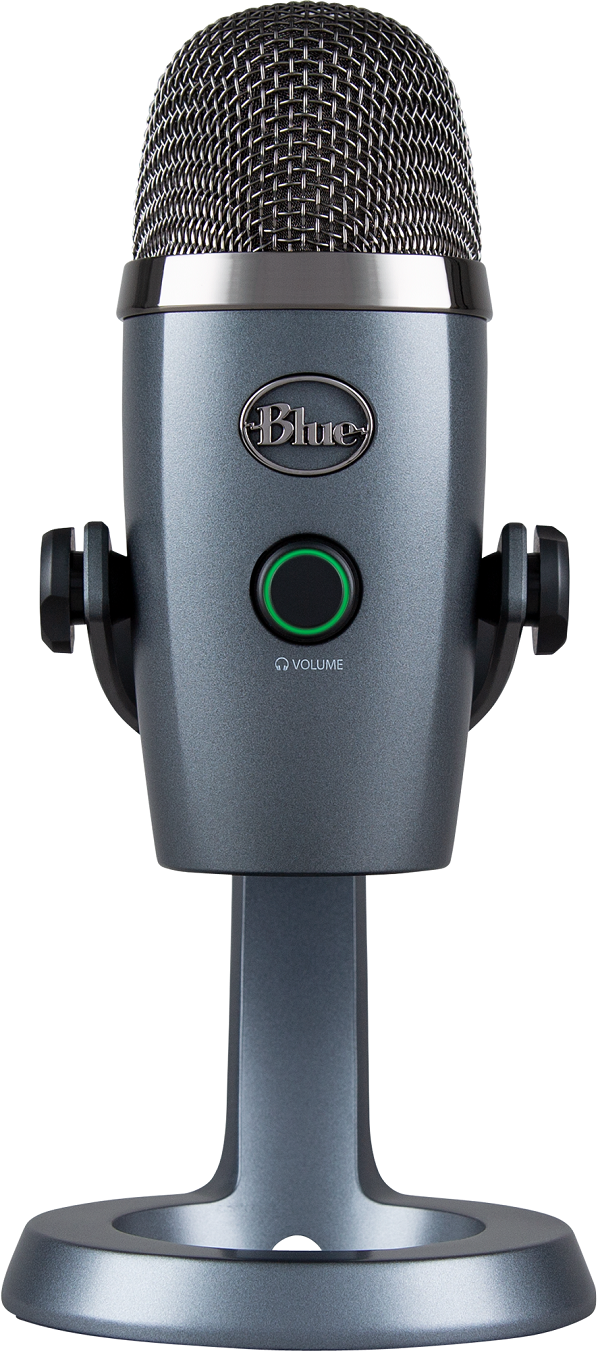 Yeti Nano (Shadow Grey) Microphone usb Blue