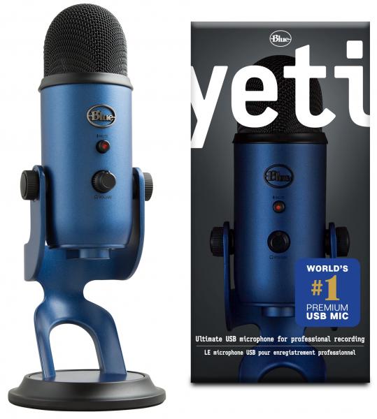 Microphone usb Blue Yeti (Midnight Blue)