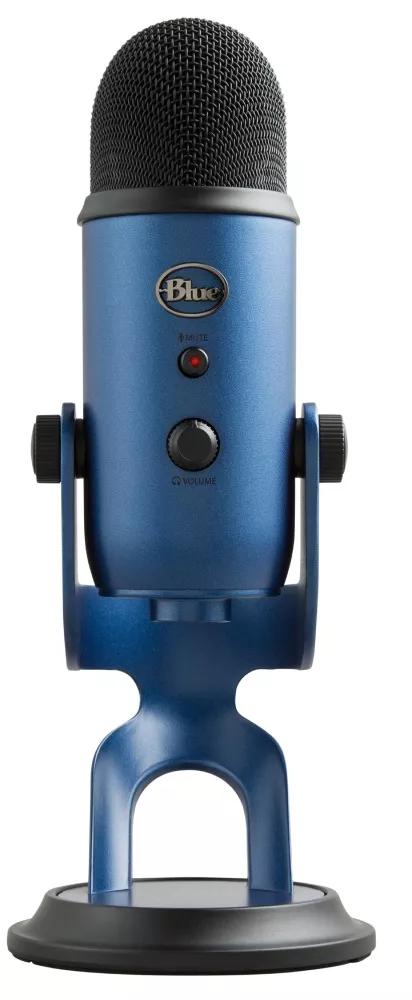 Blue Microphones Yeti USB Microphone, Midnight Blue 988-000101