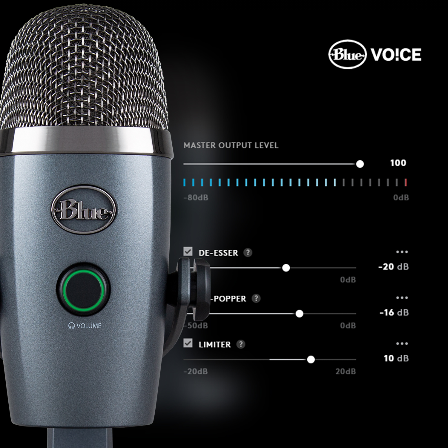 Blue Yeti Nano (shadow Grey) - Microphone Usb - Variation 4