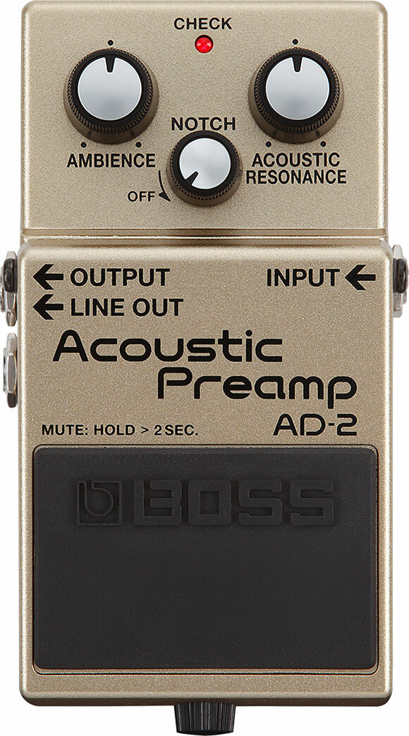 Boss Ad-2 Acoustic Preamp - Preampli Acoustique - Main picture