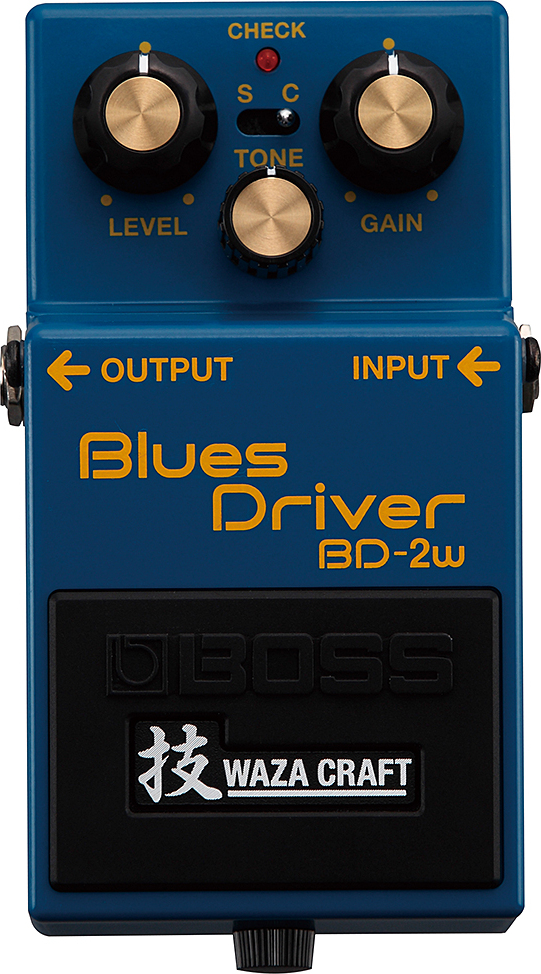 Boss Bd2w Blues Driver Waza Craft - PÉdale Overdrive / Distortion / Fuzz - Main picture