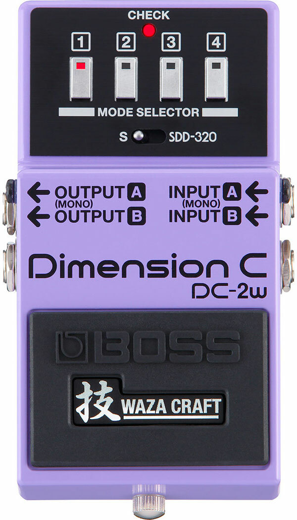 Boss Dc-2w Dimension C - PÉdale Chorus / Flanger / Phaser / Tremolo - Main picture