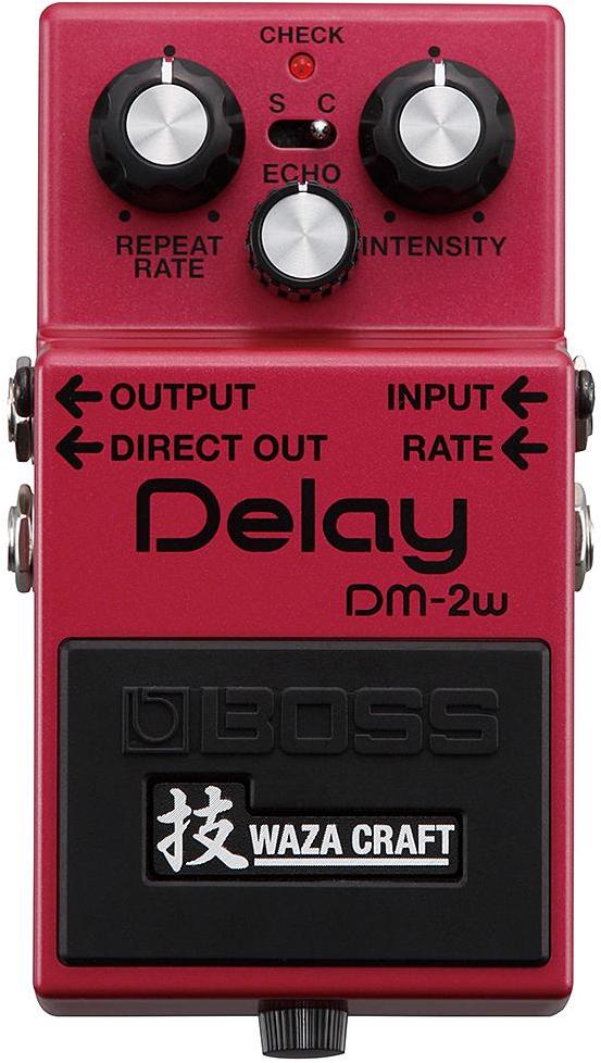 Pédale reverb / delay / echo Boss DM-2W Delay Waza Craft