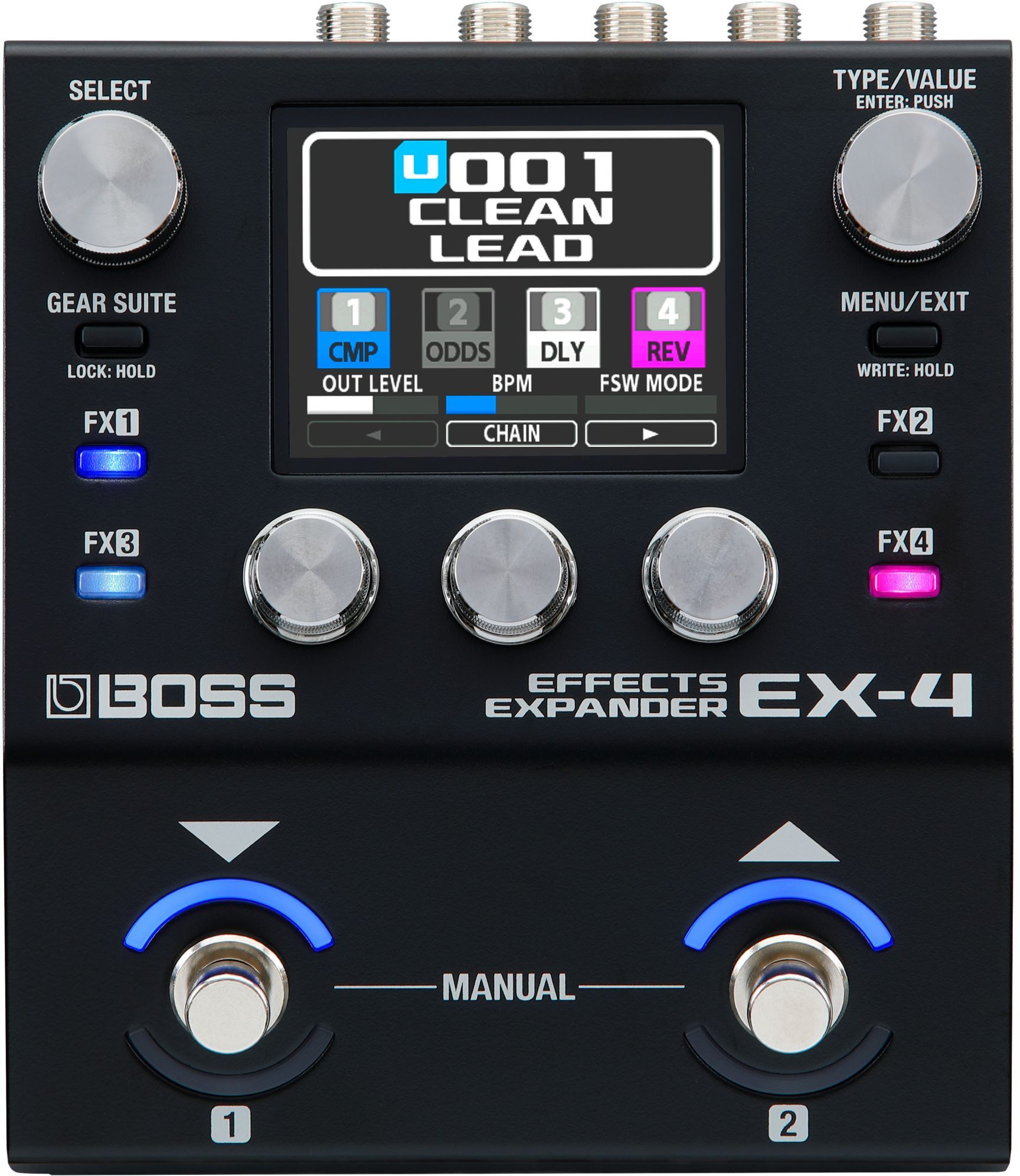 Boss Ex-4 Effects Expander - Multi Effet Guitare Électrique - Main picture