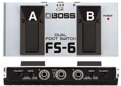 Footswitch & commande divers Boss FS6