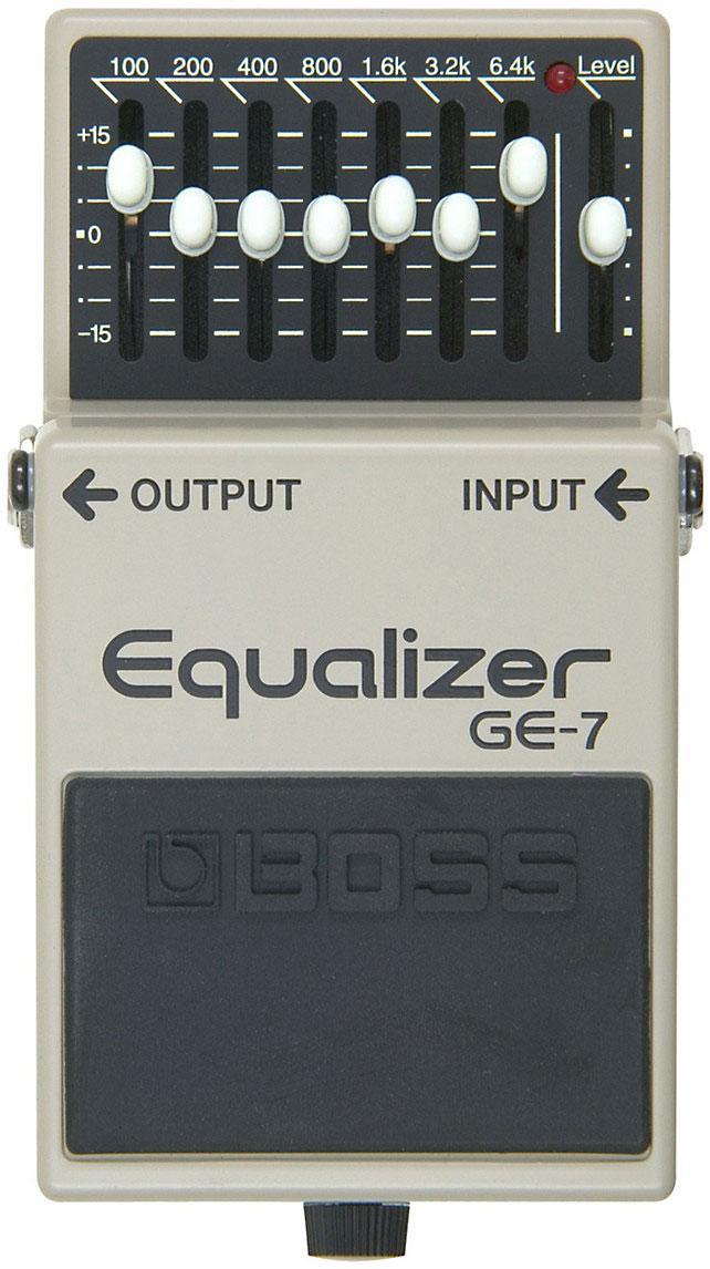 Pédale eq. / enhancer / buffer Boss GE-7 Equalizer