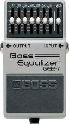 Boss Geb-7 Bass Equalizer - PÉdale Equaliseur / Enhancer - Main picture