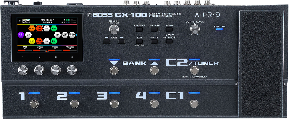 Boss Gx-100 - Simulation ModÉlisation Ampli Guitare - Main picture