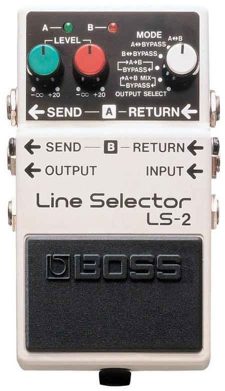 Pédale eq. / enhancer / buffer Boss LS-2 Line Selector