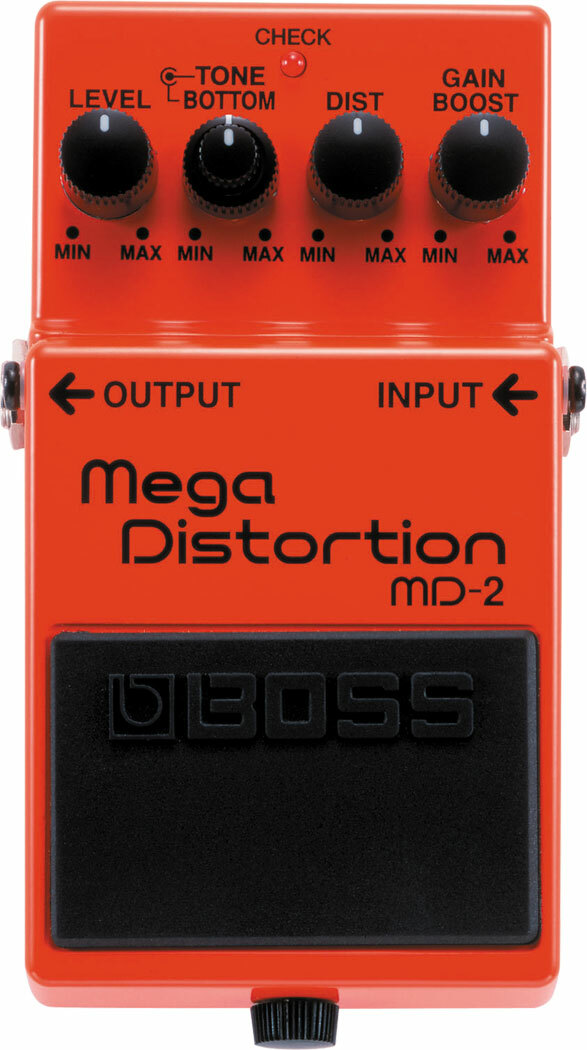 Boss Md2 Mega Distortion - Orange - PÉdale Overdrive / Distortion / Fuzz - Main picture