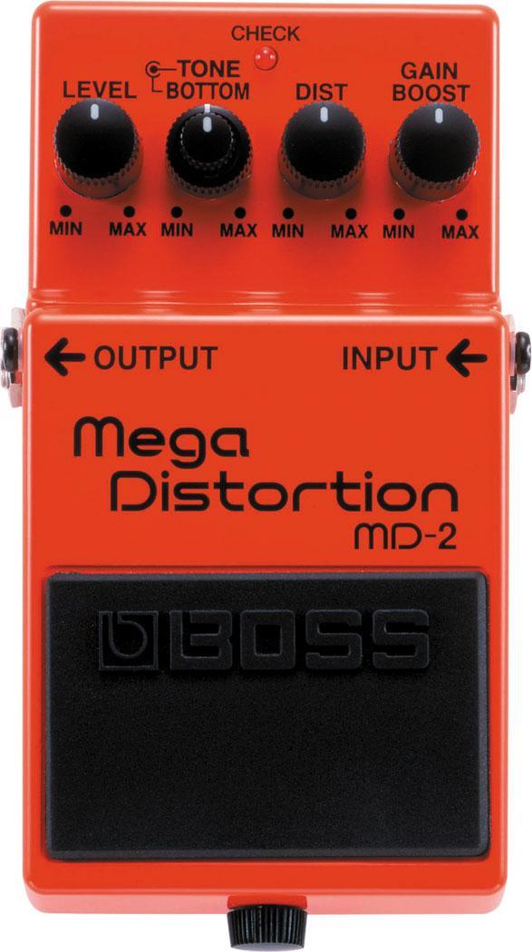 Pédale overdrive / distortion / fuzz Boss MD-2 Mega Distorsion - Orange