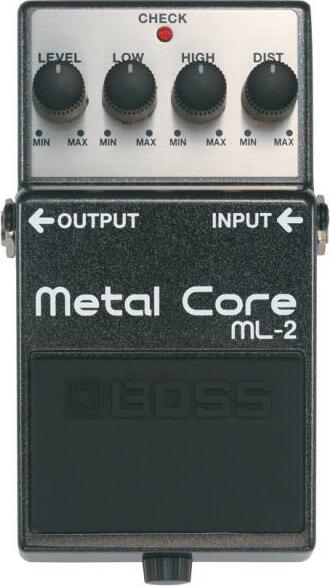 Boss Ml2 Metal Core - PÉdale Overdrive / Distortion / Fuzz - Main picture