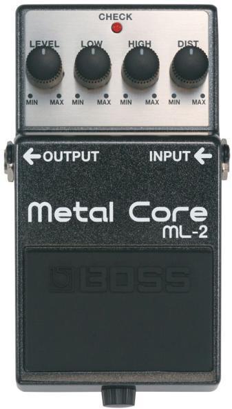 Pédale overdrive / distortion / fuzz Boss ML-2 Metal Core