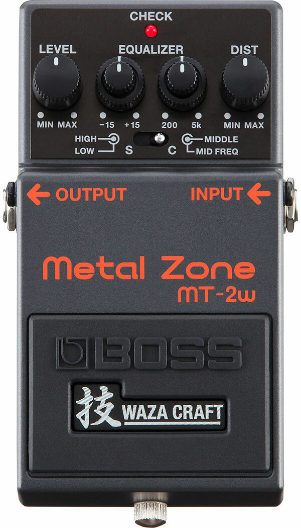 Boss Mt-2w Metal Zone - PÉdale Overdrive / Distortion / Fuzz - Main picture