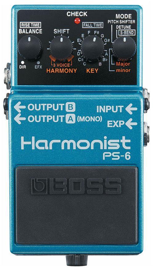 Pédale harmoniseur Boss PS-6 Harmony Shifter