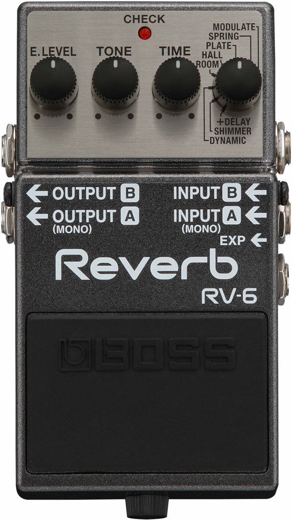 Boss Rv-6 Reverb - PÉdale Reverb / Delay / Echo - Main picture