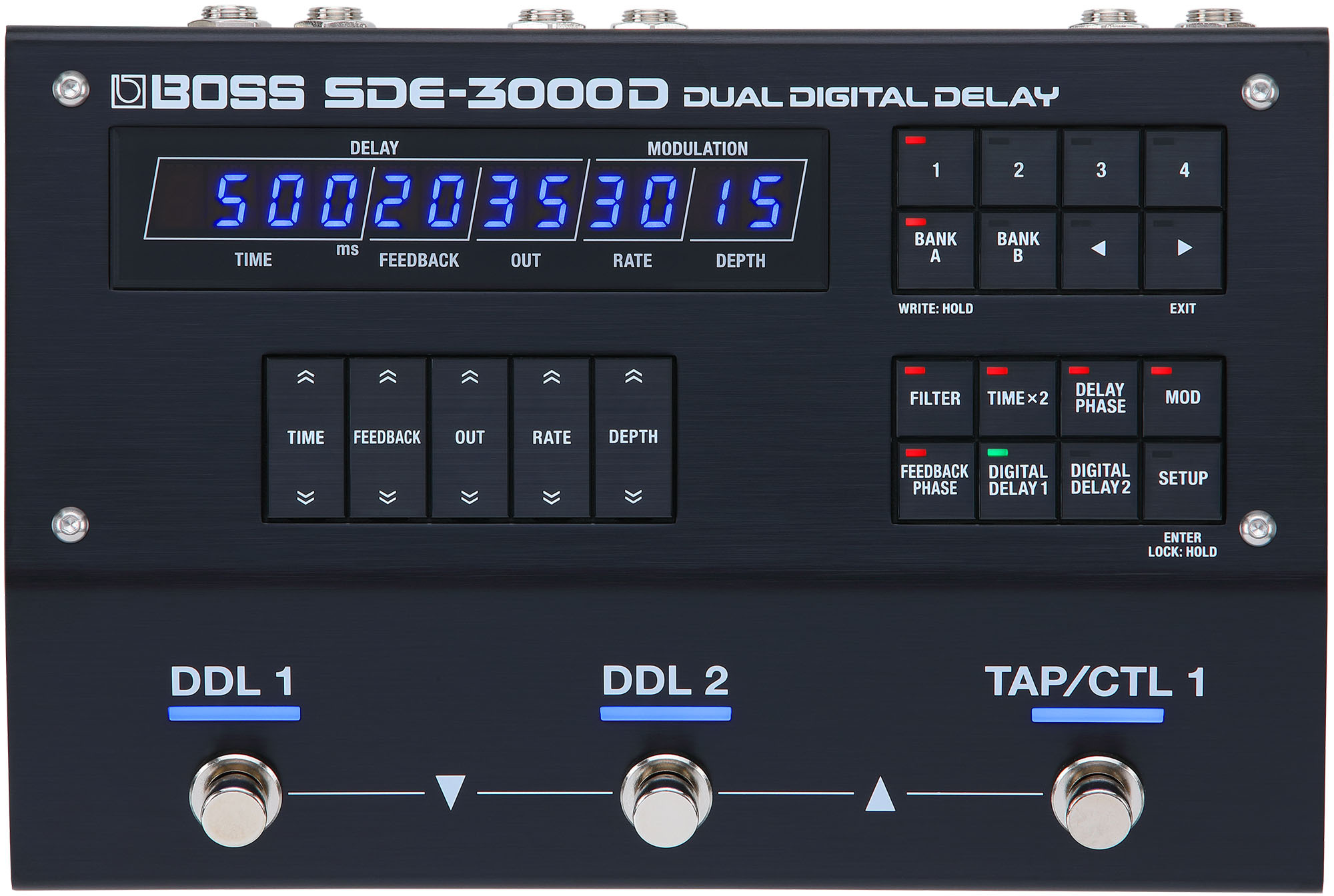 Boss Sde-3000d - PÉdale Reverb / Delay / Echo - Main picture