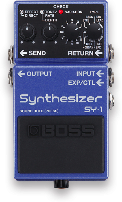 Boss Sy-1 Synthesizer - PÉdale Chorus / Flanger / Phaser / Tremolo - Main picture