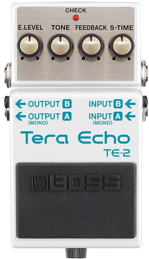 Pédale reverb / delay / echo Boss TE-2 Tera Echo