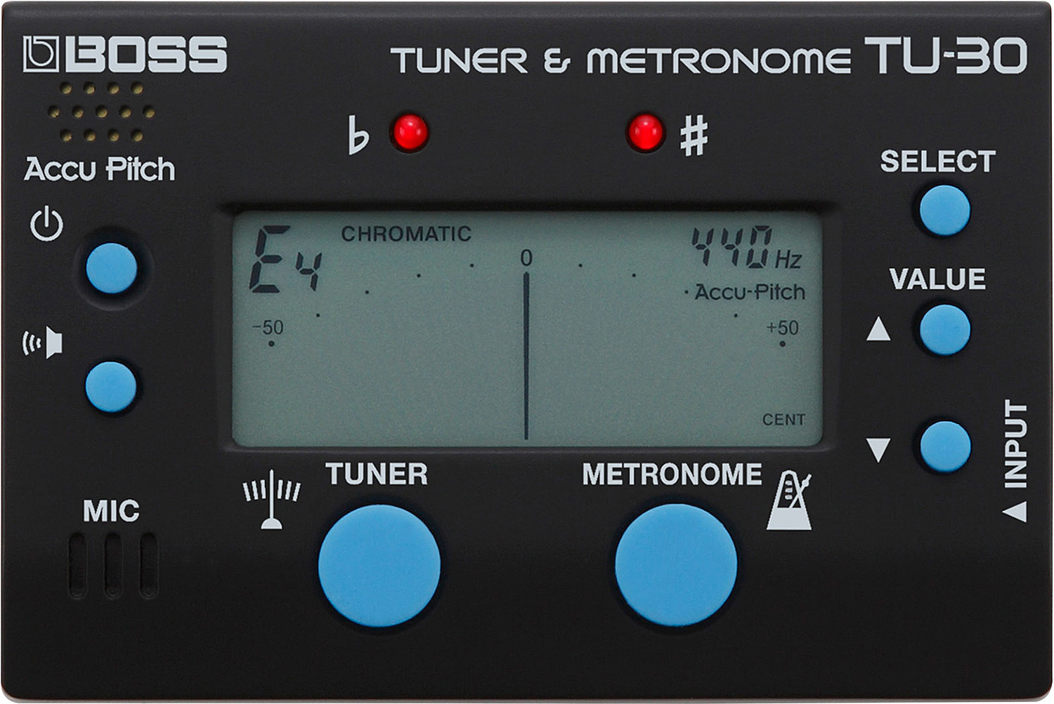 Boss Tu-30 Tuner & Metronome 2016 - Accordeur - Main picture