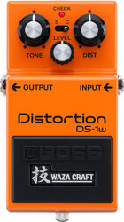 Pédale overdrive / distortion / fuzz Boss DS-1W Waza Craft