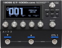 Simulation modélisation ampli guitare  Boss GT-1000CORE Guitar Effects Processor
