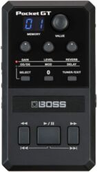 Simulation modélisation ampli guitare  Boss Pocket GT