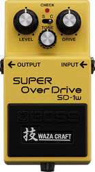 Pédale overdrive / distortion / fuzz Boss Waza Craft SD-1W Super Overdrive