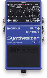 Pédale chorus / flanger / phaser / tremolo Boss SY-1 Synthesizer
