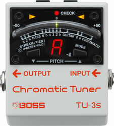 Pedale accordeur Boss TU-3S Chromatic Tuner