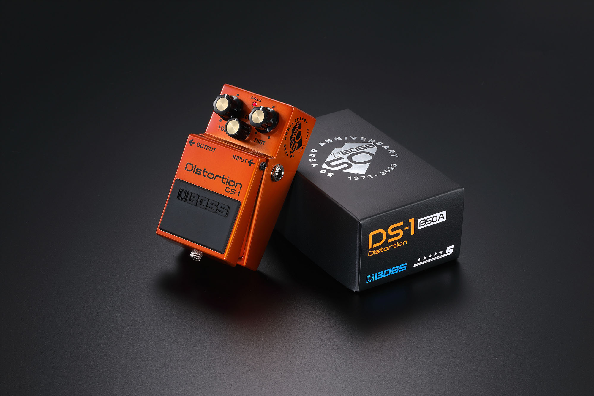 Boss Ds-1-b50a Distortion 50th Anniversary - PÉdale Overdrive / Distortion / Fuzz - Variation 5