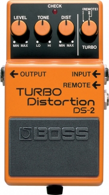 Boss DS-2 Turbo Distortion Overdrive, distortion & fuzz