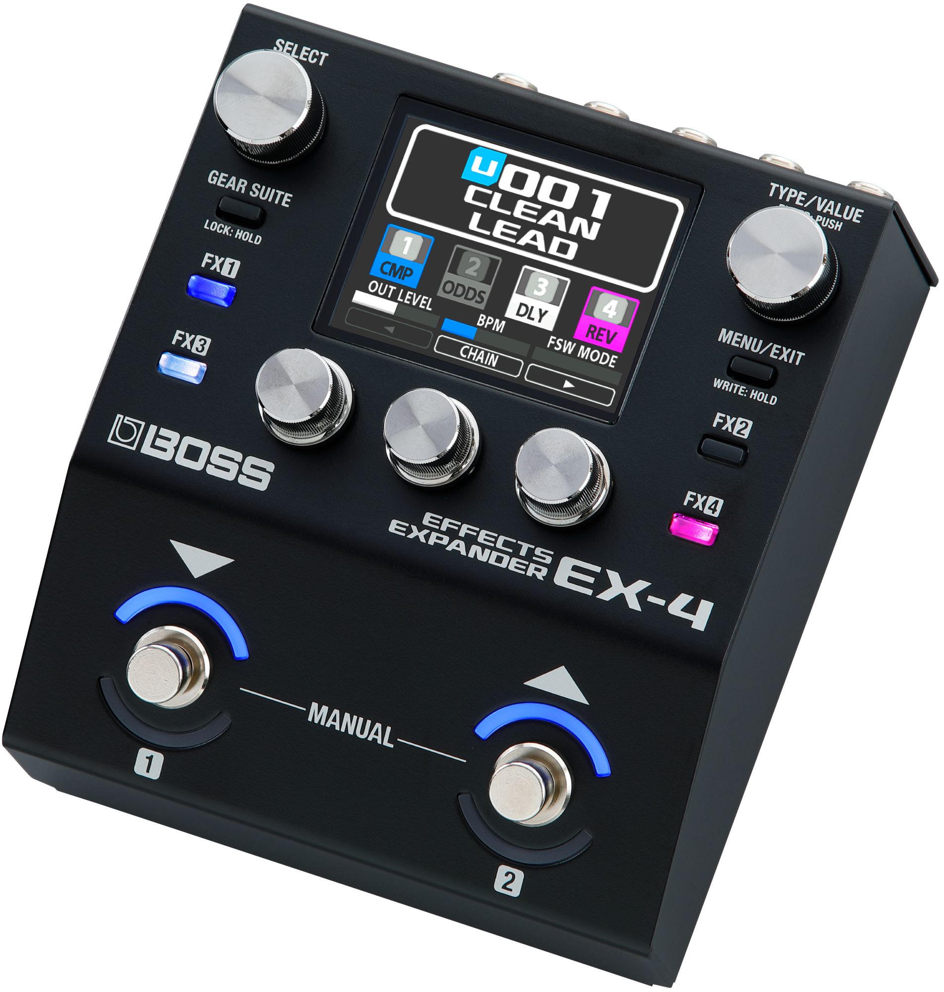 Boss Ex-4 Effects Expander - Multi Effet Guitare Électrique - Variation 1