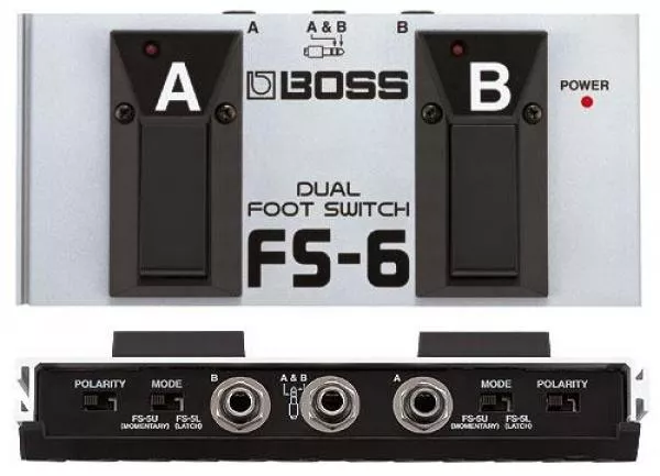 Footswitch & commande divers Boss FS6