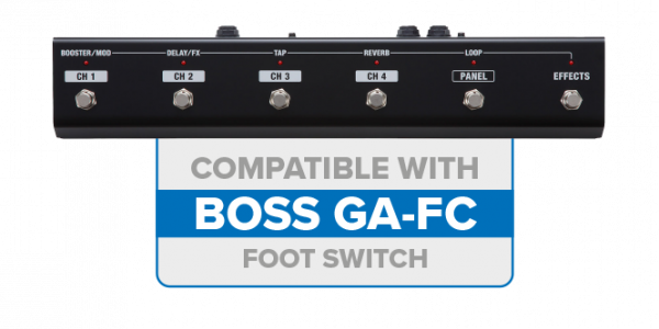 Footswitch & commande divers Boss GA-FC