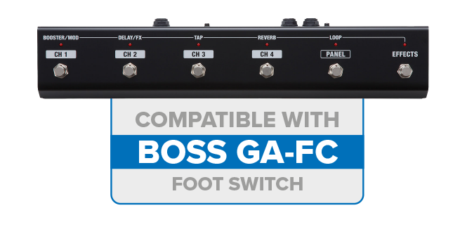 Boss Ga-fc - Footswitch & Commande Divers - Variation 1