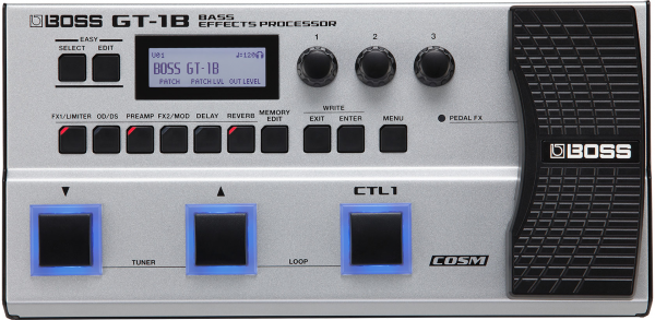 Multi effet basse en pedalier Boss GT-1B Bass Effects Processor