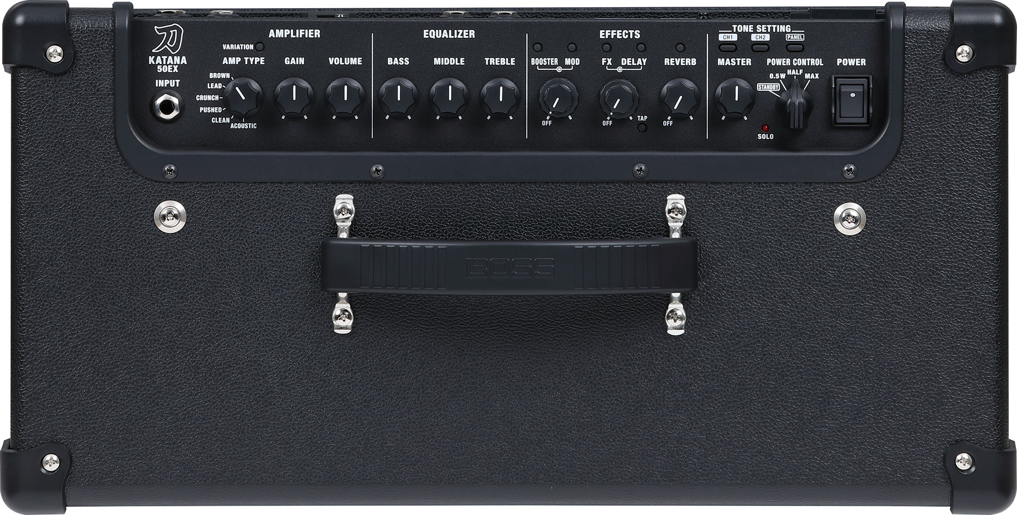 Boss Katana-50 Gen3 Ex 0.5/25/50w 1x12 - Ampli Guitare Électrique Combo - Variation 4