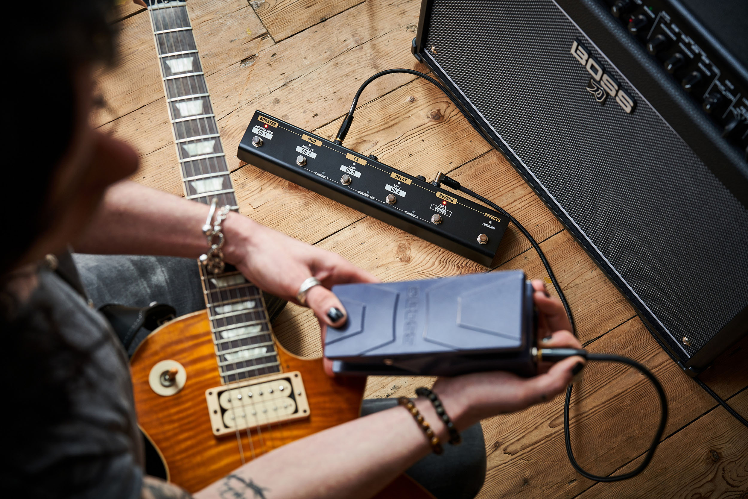 Boss Katana-artist Gen3 100w 1x12 - Ampli Guitare Électrique Combo - Variation 4