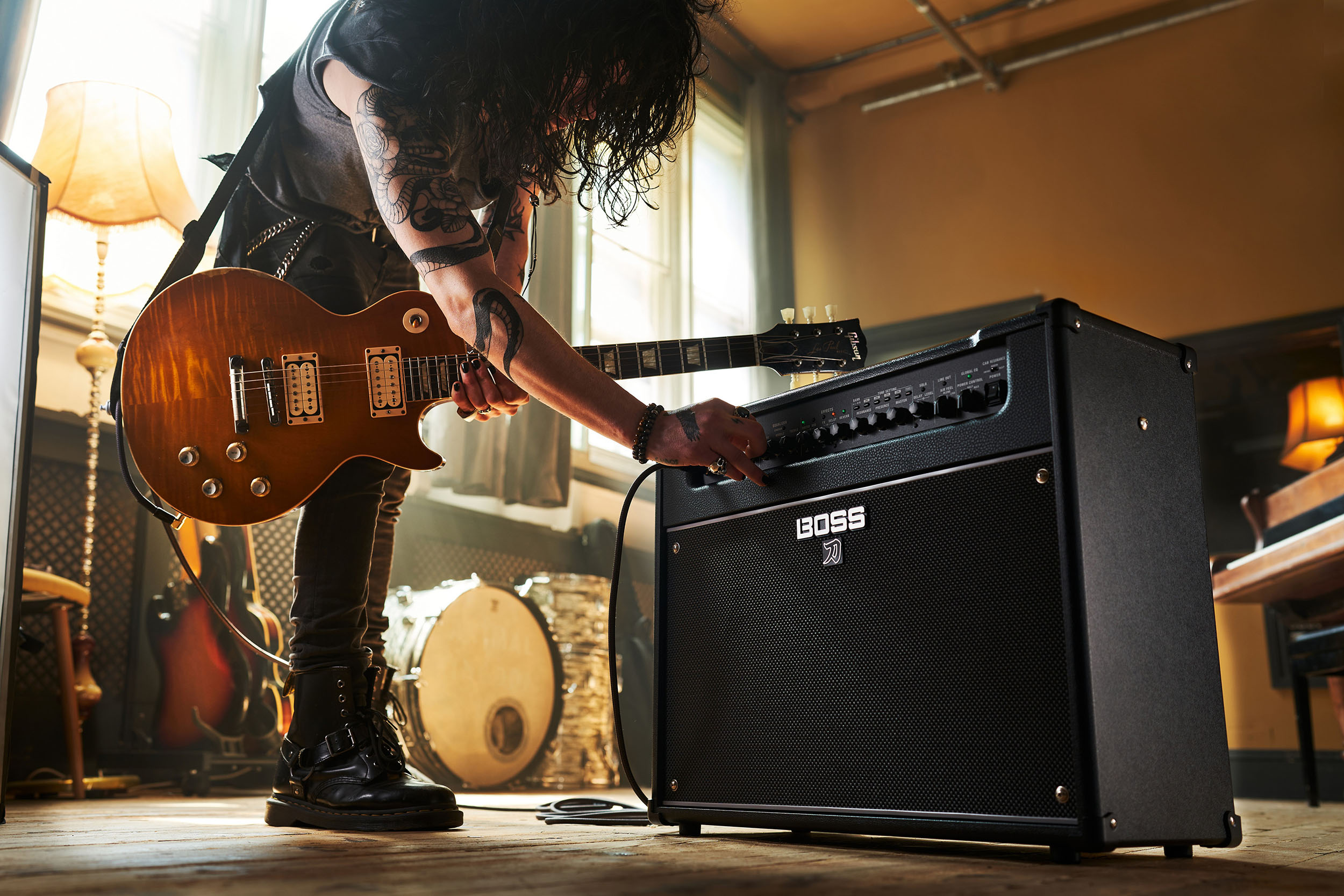 Boss Katana-artist Gen3 100w 1x12 - Ampli Guitare Électrique Combo - Variation 5