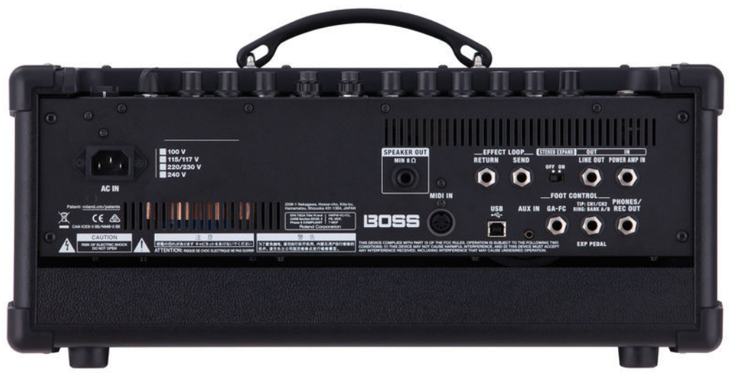 Boss Katana-head Mkii 0.5/50/100w - Ampli Guitare Électrique TÊte / PÉdale - Variation 1