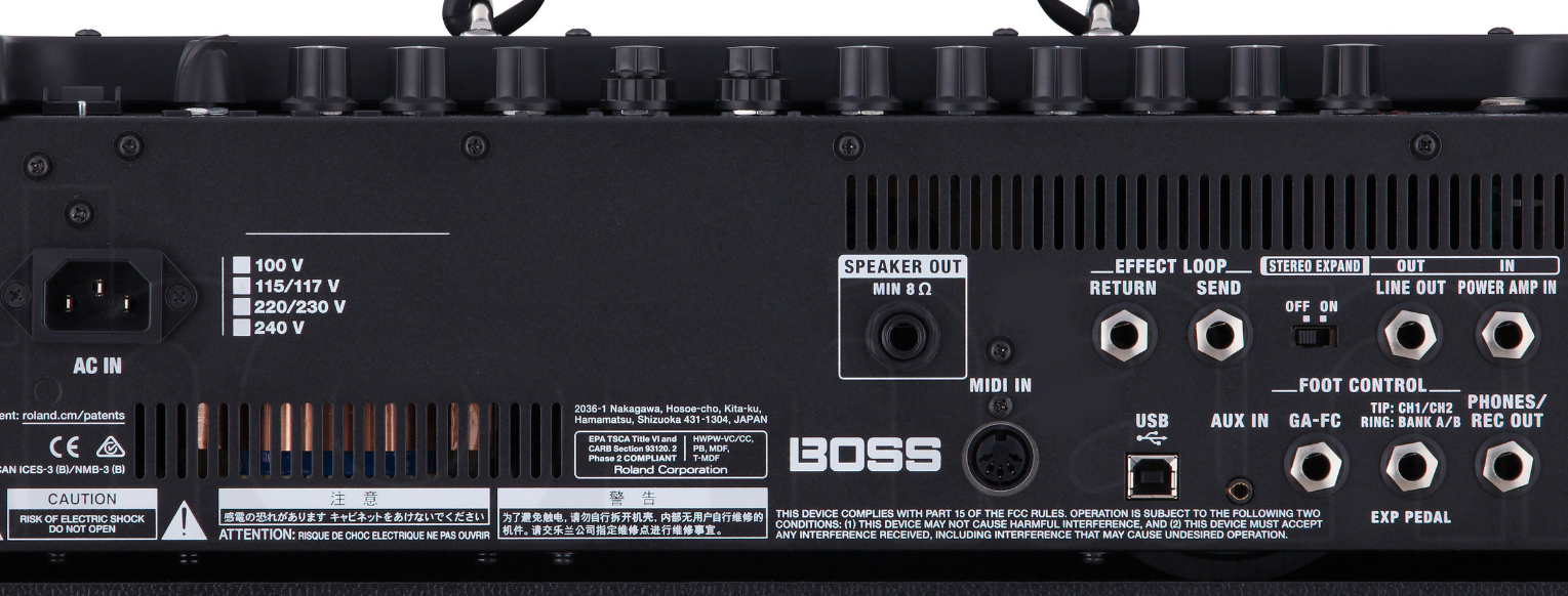 Boss Katana-head Mkii 0.5/50/100w - Ampli Guitare Électrique TÊte / PÉdale - Variation 4