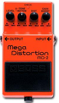 Boss Md2 Mega Distortion - Orange - PÉdale Overdrive / Distortion / Fuzz - Variation 1