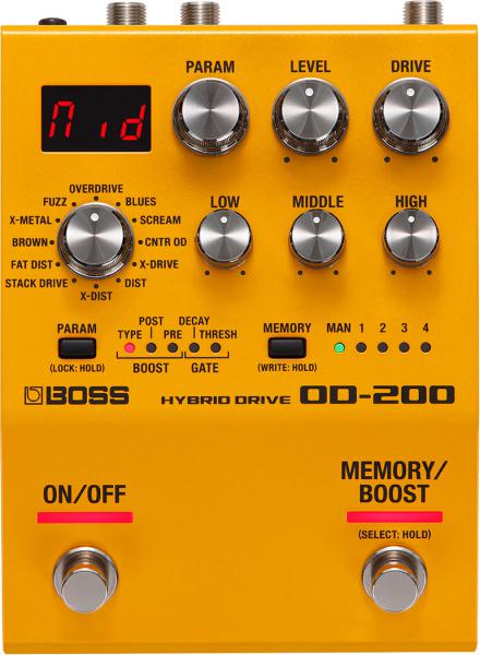 ギター Boss OD-200 BOSS - OD-200 | Hybrid Drive